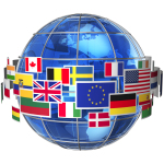 International communication concept